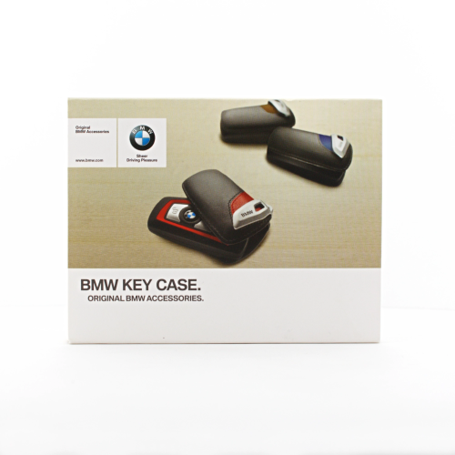 Skórzane Etui na kluczyk BMW - Czarne | Oficjalny Dealer