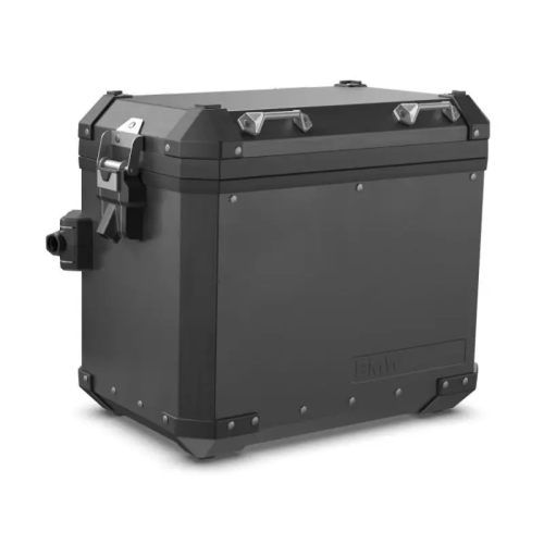 Aluminiowy czarny kufer boczny | Oficjalny Dealer