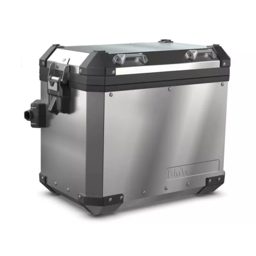 Aluminiowy srebrny kufer boczny | Oficjalny Dealer