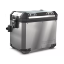 Aluminiowy srebrny kufer boczny | Oficjalny Dealer