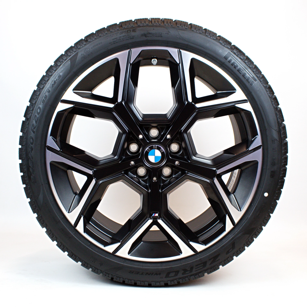 Koła Zimowe BMW M Y-Spoke 872M Jet Black Matt Bright Turned, R20 | Oficjalny Dealer