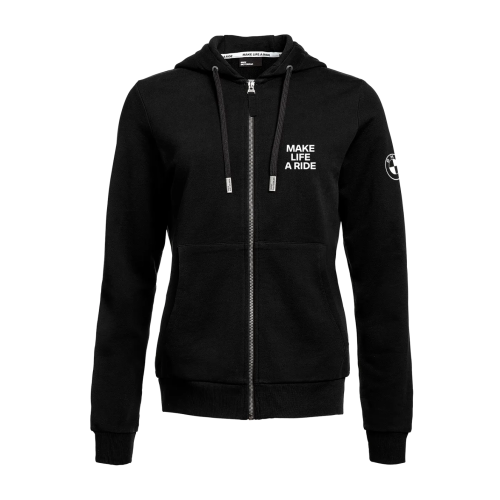 Bluza z kapturem BMW Motorrad “Make Life a Ride” Czarna | Oficjalny Dealer