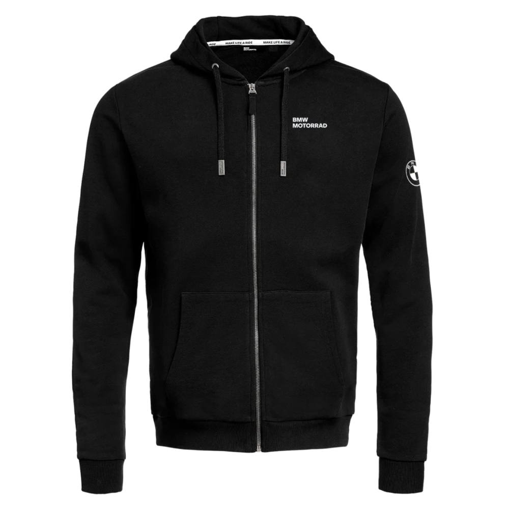 Bluza z kapturem BMW Motorrad „Make Life a Ride” Czarna | Oficjalny Dealer