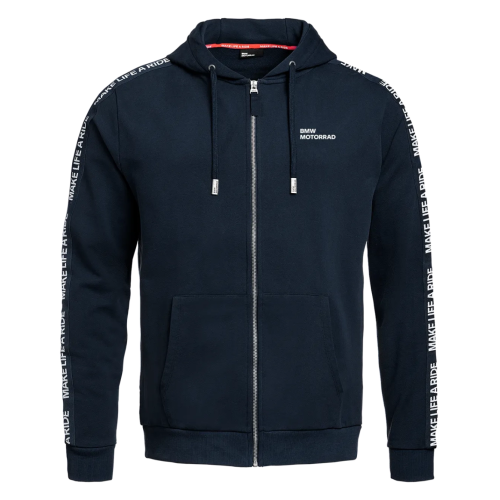 Bluza z kapturem BMW Motorrad „Make Life a Ride” Granatowa | Oficjalny Dealer