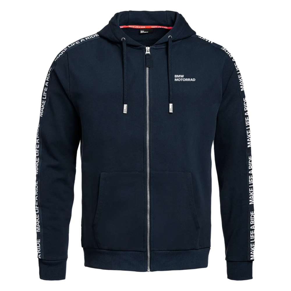 Bluza z kapturem BMW Motorrad „Make Life a Ride” Granatowa | Oficjalny Dealer