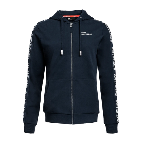 Bluza z kapturem BMW Motorrad „Make Life a Ride” Granatowa | Oficjalny Dealer