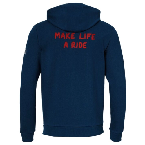 Bluza z kapturem BMW Motorrad „Make Life a Ride”, Męska Indygo | Oficjalny Dealer