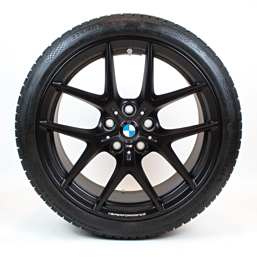 Koła Zimowe BMW M Performance Y-Spoke 554M Jet Black Matt Forged, R18 | Oficjalny Dealer