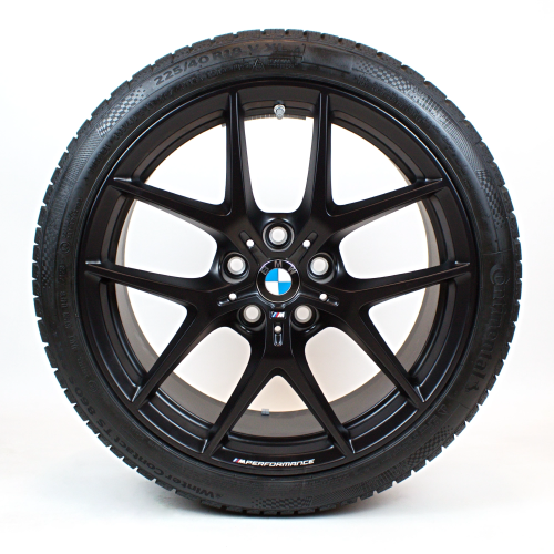 Koła Zimowe BMW M Performance Y-Spoke 554M Jet Black Matt Forged, R18 | Oficjalny Dealer