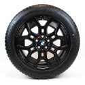Koła zimowe BMW X1/X2 M Performance 880M Jet Black Matt R18