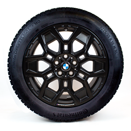 Koło Zimowe BMW M Performance Star Spoke 880M Jet Black Matt, R18 | Oficjalny Dealer