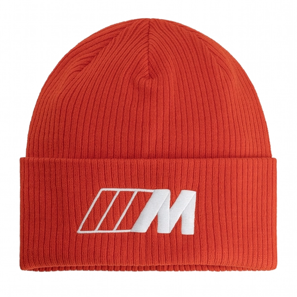 Czapka zimowa BMW M orange | Oficjalny Dealer