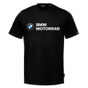 Koszulka BMW Motorrad Logo - Czarna | Oficjalny Dealer