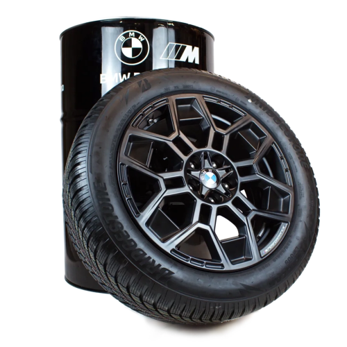 Koło Zimowe BMW M Performance Star Spoke 880M Jet Black Matt, R18 | Oficjalny Dealer