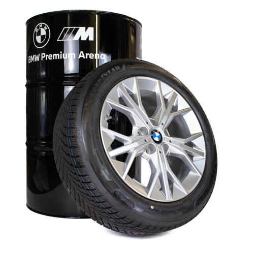 Koła Zimowe BMW Y-Spoke 972 Refined Silver 17 Cali