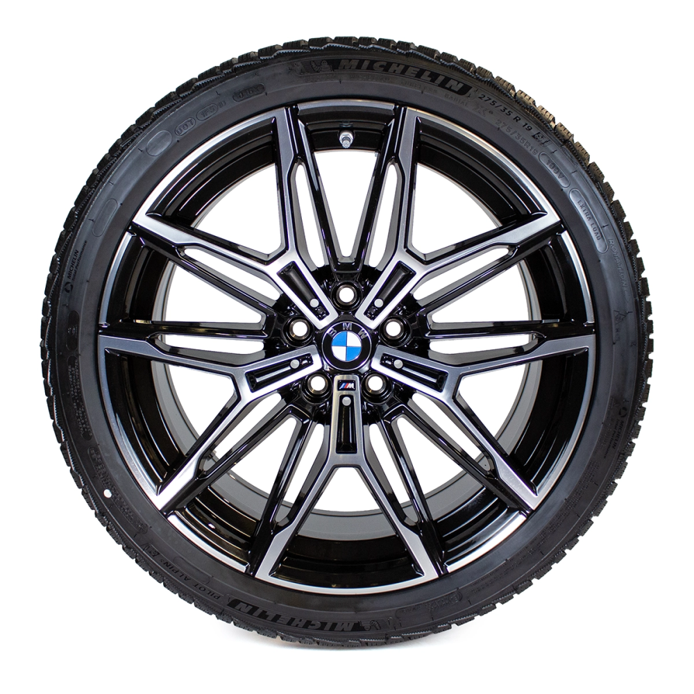 Koła Zimowe BMW M Double Spoke 930M Jet Black Uni Bright Turned