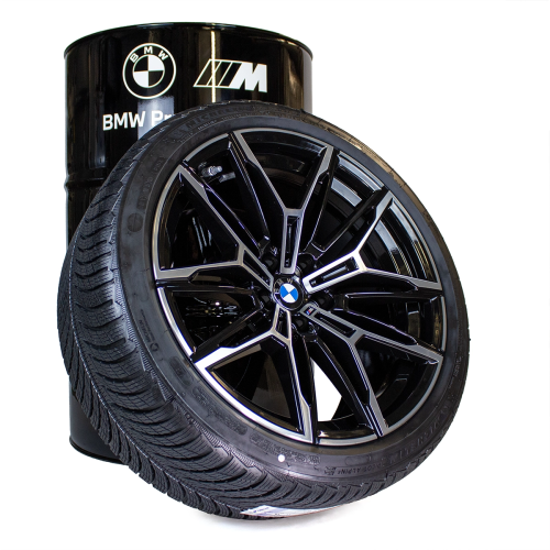 Koła Zimowe BMW M Double Spoke 930M Jet Black Uni Bright Turned
