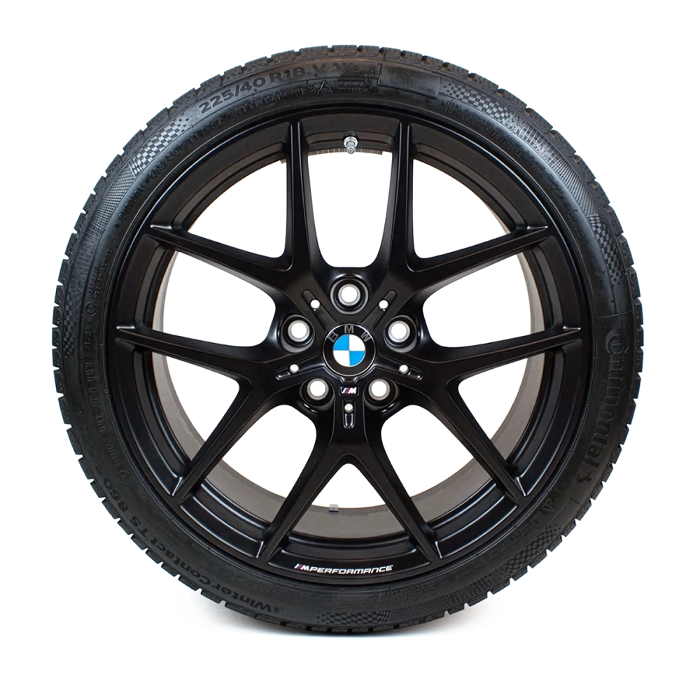 Koła Zimowe BMW M Performance Y-Spoke 554M Jet Black Matt Forged, R18 | Oficjalny Dealer