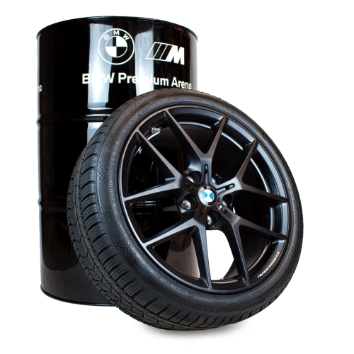 Koła Zimowe BMW M Performance Y-Spoke 554M Jet Black Matt Forged, R18 | Oficjalny Dealer