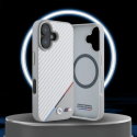 Etui do iPhone 16 BMW M Carbon Tricolor Line MagSafe | Oficjalny Dealer