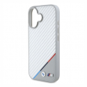 Etui do iPhone 16 BMW M Carbon Tricolor Line MagSafe | Oficjalny Dealer
