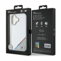 Etui do iPhone 16 BMW M Carbon Tricolor Line MagSafe | Oficjalny Dealer