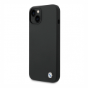 Etui BMW do iPhone 13 / 14 / 15 – Hardcase Silicone z metalowym logo | Oficjalny Dealer