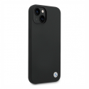 Etui BMW do iPhone 13 / 14 / 15 – Hardcase Silicone z metalowym logo | Oficjalny Dealer