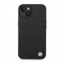 Etui BMW do iPhone 13 / 14 / 15 – Hardcase Silicone z metalowym logo | Oficjalny Dealer
