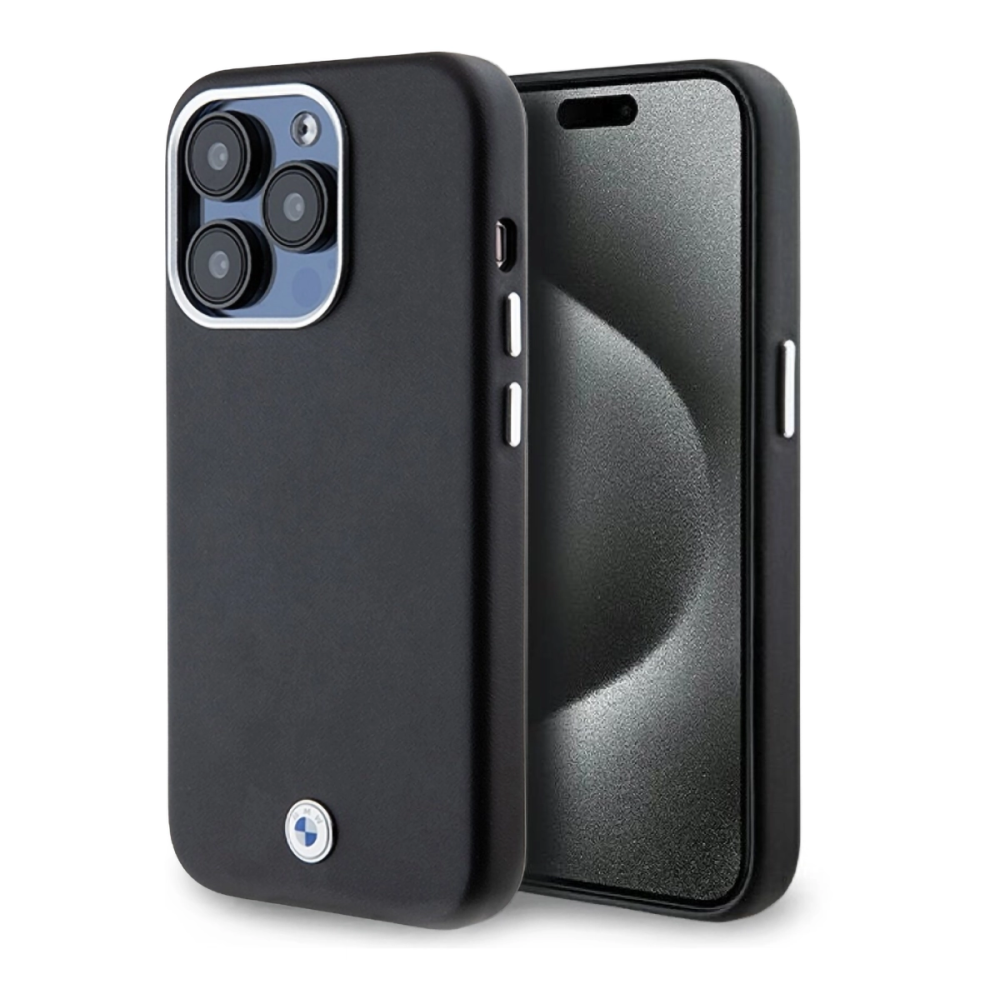 Etui BMW do iPhone 15 Pro Max - Wrapped Metal | Oficjalny Dealer
