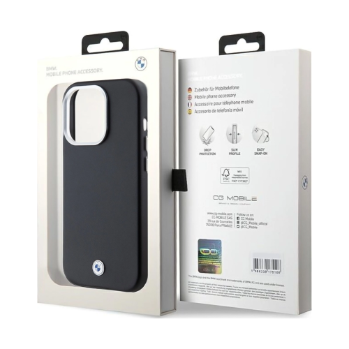 Etui BMW do iPhone 15 Pro Max - Wrapped Metal | Oficjalny Dealer