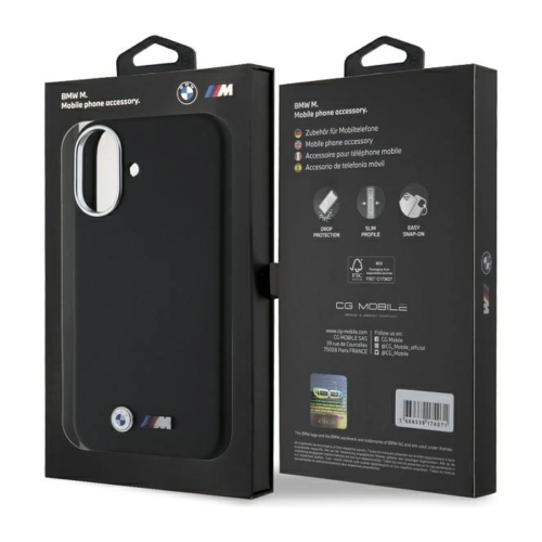Etui BMW M do iPhone 16 Wrapped Metal | Oficjalny Dealer