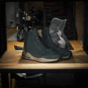 Sneakersy BMW Motorrad Ginza – brązowe, 3D Knit i norma DIN EN 13634