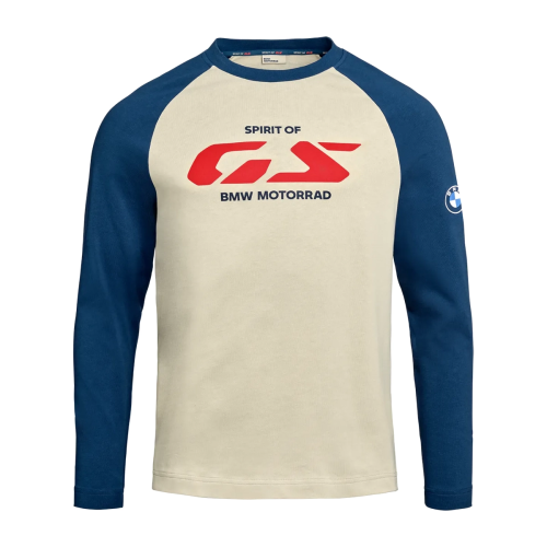 Longsleeve BMW Motorrad GS Niebiesko-piaskowy | Oficjalny Dealer