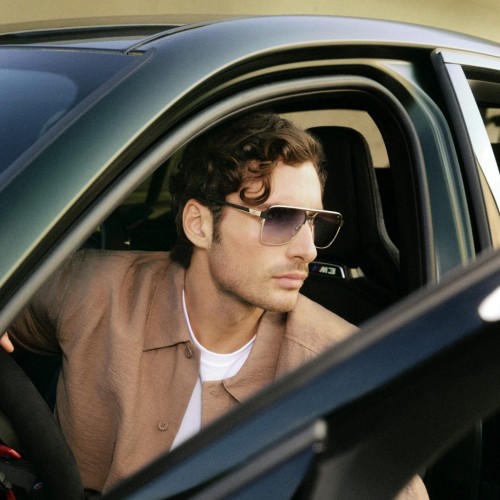 Okulary przeciwsłoneczne BMW M Pilot Gold - Tytanowe | Oficjalny Dealer