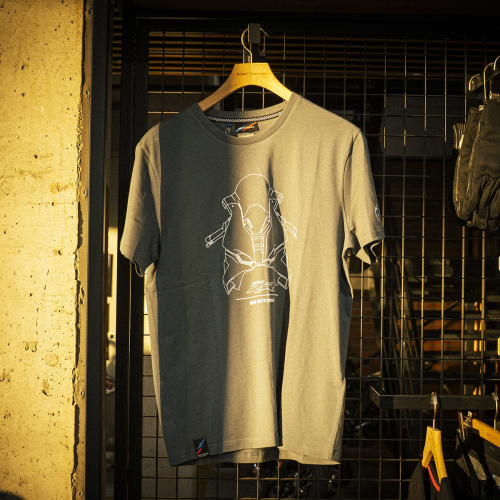 Koszulka BMW Motorrad RR - Szara