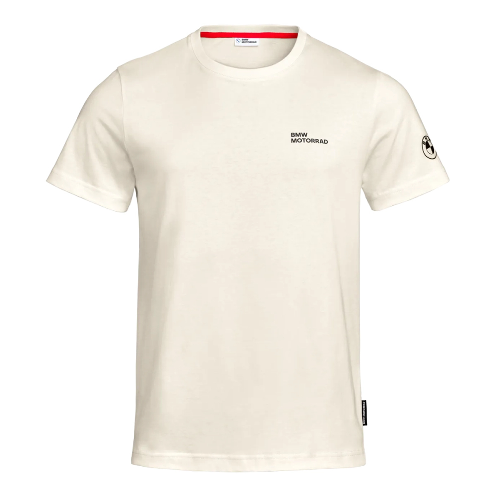 Koszulka BMW Motorrad Make Life A Ride Logo - Biała | Oficjalny Dealer