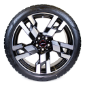 Koło Zimowe MINI JCW Flag Spoke 949 Jet Black Uni Bright Turned, R20 | Oficjalny Dealer