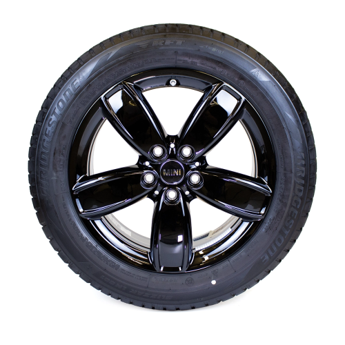 Koła Zimowe MINI Channel Spoke 531 Jet Black Uni, R17 | Oficjalny Dealer