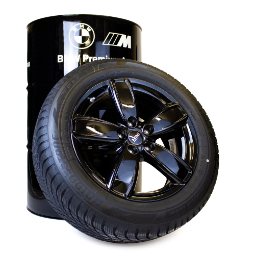 Koła Zimowe MINI Channel Spoke 531 Jet Black Uni, R17 | Oficjalny Dealer