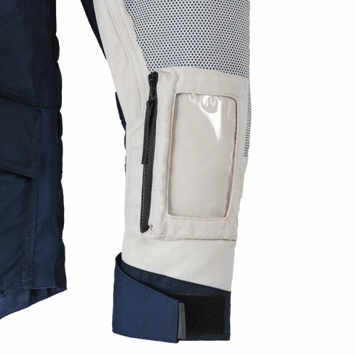 Męska Kurtka Motocyklowa BMW Motorrad GS Rallye GORE-TEX Niebiesko-czerwona