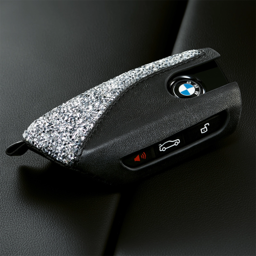 Skórzane Etui na kluczyk BMW - Crystal Clarity | Oficjalny Dealer