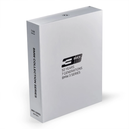 Zestaw miniatur BMW Collection 50 Years of 3 series 1:64