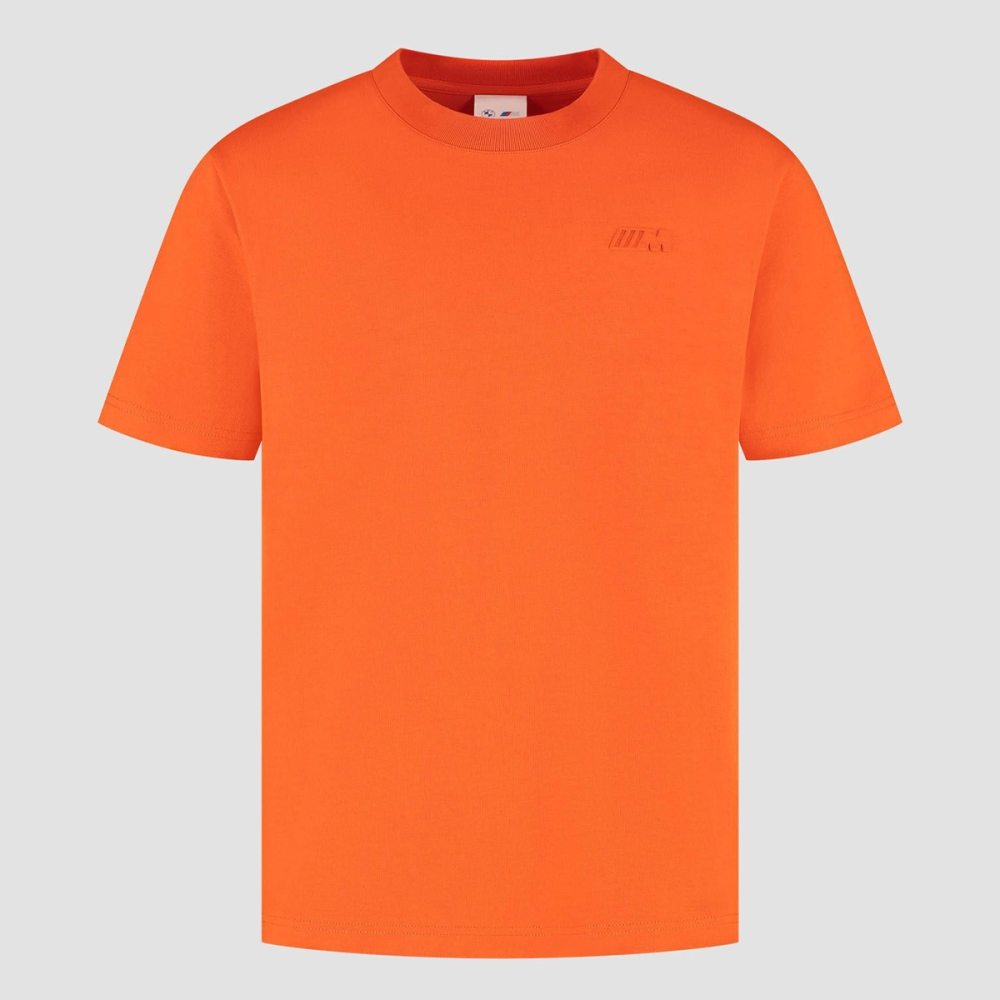 Koszulka BMW M Reverse Oversize - Pomarańczowa | Oficjalny Dealer