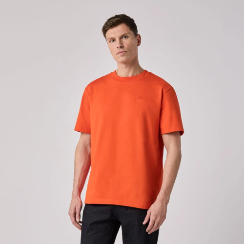 Koszulka BMW M Reverse Oversize - Pomarańczowa | Oficjalny Dealer