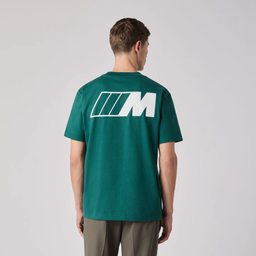 Koszulka BMW M Reverse Oversize - Zielona | Oficjalny Dealer