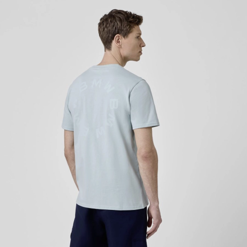 Koszulka BMW Arched Logo „ARC" - Błękitna | Oficjalny Dealer