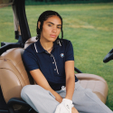 PUMA x BMW Golf Koszulka Polo Cloudspun Bridges - Granatowa | Oficjalny Dealer