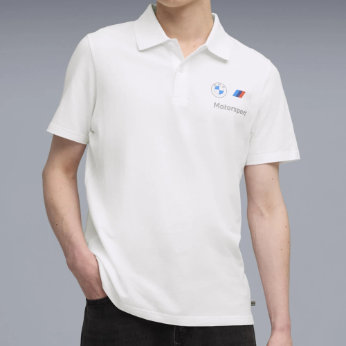 Koszulka Polo PUMA x BMW M Motorsport – Biała | Oficjalny Dealer