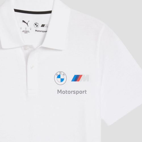 Koszulka Polo PUMA x BMW M Motorsport – Biała | Oficjalny Dealer